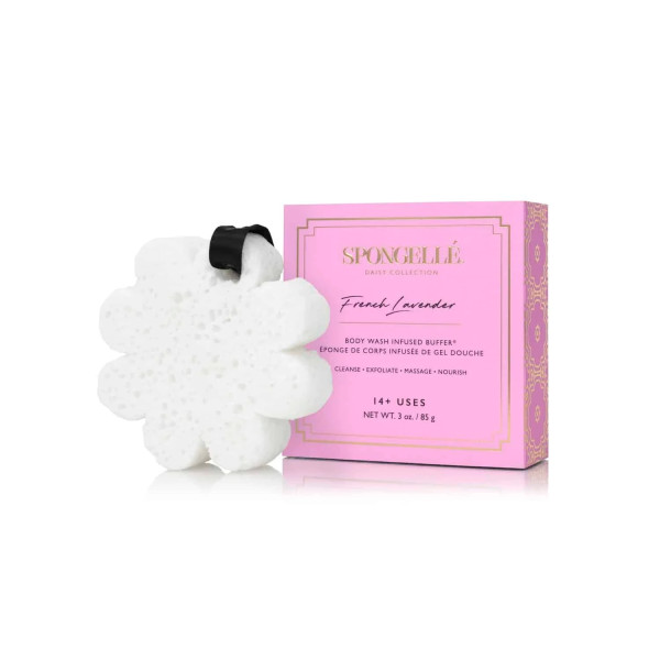 Spongelle boxed flower French Lavender 85g