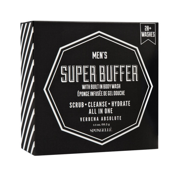 Spongelle Men's Super Buffer Verbena Absolut 1pc