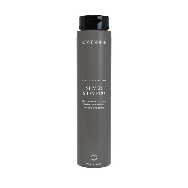 Löwengrip Blonde Perfection Silver Shampoo maitinantis, geltonus atspalvius neutralizuojantis šampūnas, 250 ml