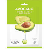 5C Cure Acocado Intensive Essence Mask avokaado ekstraktiga leht-näomask, 1 tk.