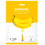 5C Cure Banana Intensive Essence Mask leht-näomask banaaniekstraktiga, 1 tk.