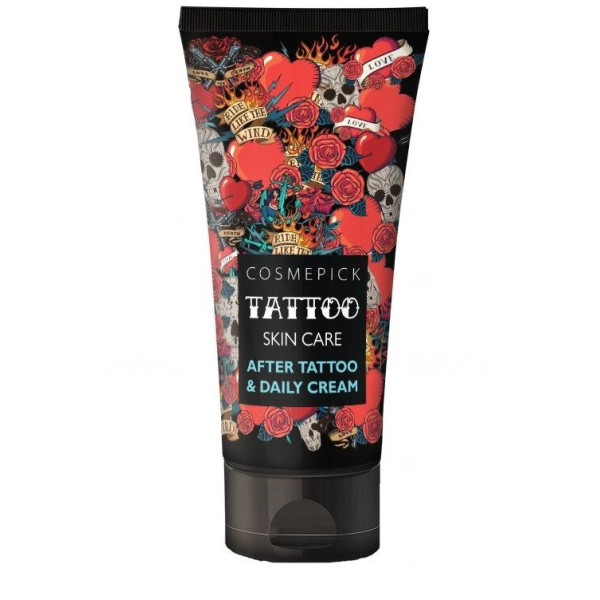 Cosmepick Tattoo kaitsev päevakreem tätoveeritud nahale ja peale tätoveerimist, 40 ml