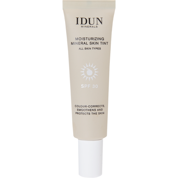 IDUN Minerals niisutav näokreem tooniga SPF 30, Light Neutral nr. 1417 (hele, neutraalne toon), 27 ml 