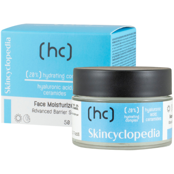 Skincyclopedia Face Moisturizer niisutav näokreem 20% niisutava kompleksiga, hüaluroonhape, keramiidid ja niatsiinamiid, 50 ml