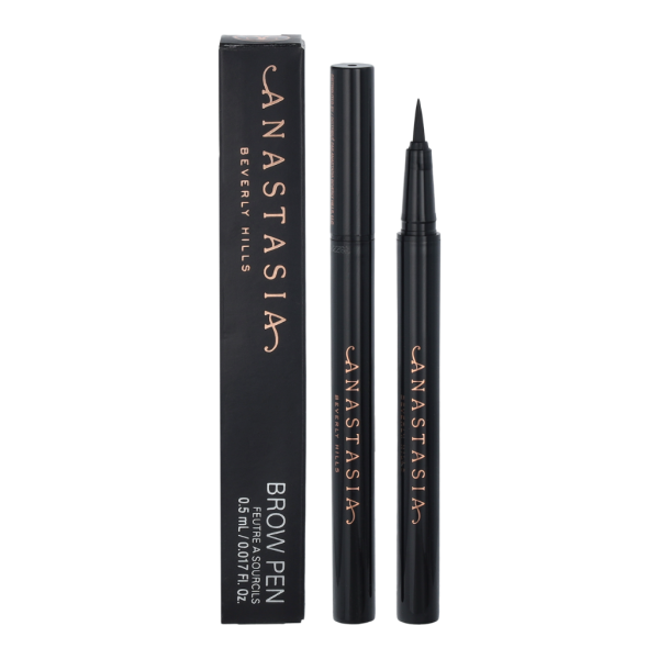 Anastasia Beverly Hills Brow Pen kulmupliiats, toon: Ebony, 0,5 ml