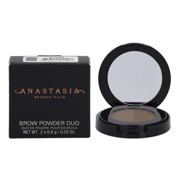 Anastasia Beverly Hills Brow Powder Duo puuder kulmudele, toon: Ash Brown, 1,6 g