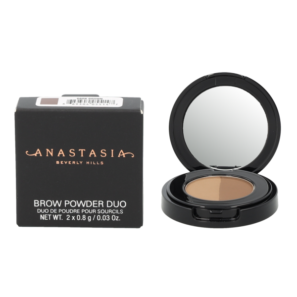 Anastasia Beverly Hills Brow Powder Duo puuder kulmudele, toon: Dark Brown, 1,6 g