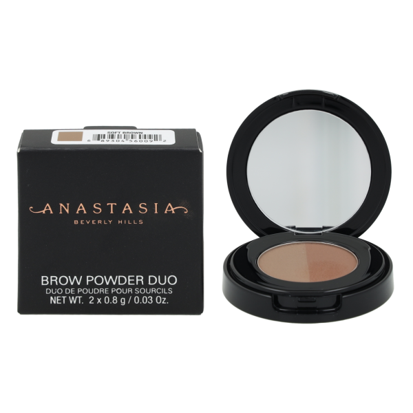 Anastasia Beverly Hills Brow Powder Duo puuder kulmudele, toon: Soft Brown, 1,6 g