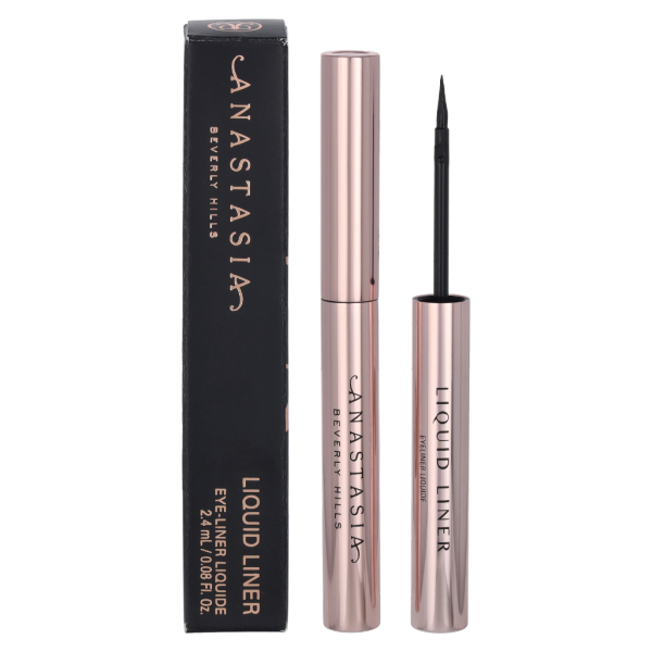 Anastasia Beverly Hills Liquid Liner vedel silmapliiats, toon: must, 2,4 ml