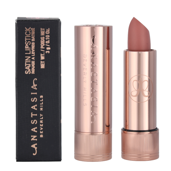 Anastasia Beverly Hills Satin Lipstick satiinist huulepulk, toon: Taupe Beige, 3 g