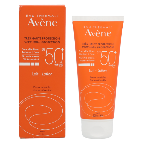 Avene Sun Care Lotion SPF 50+ päikesekaitsekreem, 100 ml