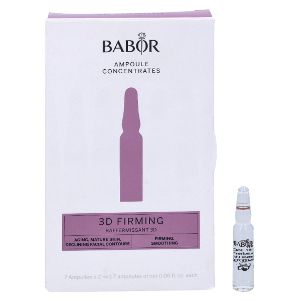 Babor 3D pinguldav ampull, kontsentraadid pinguldavad ampullid näole, 7 x 2 ml