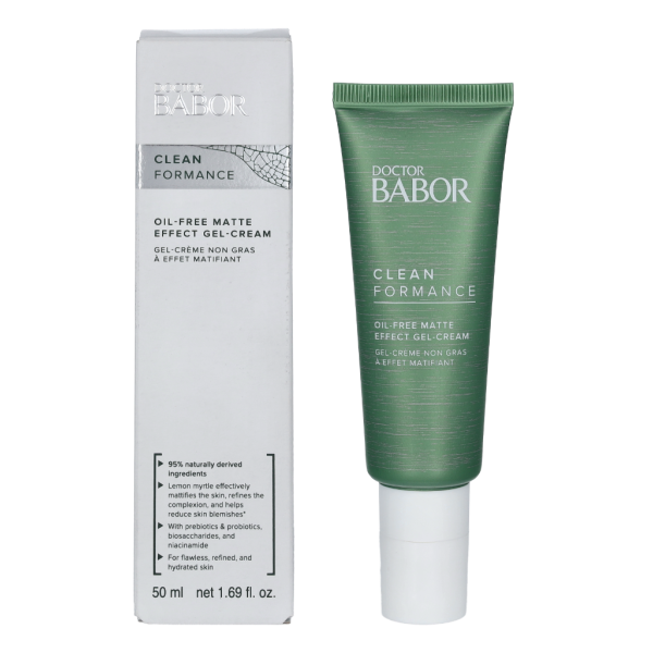 Babor Clean Formance Oil-Free Matte Effect Gel-Cream matistav kreem-geel ilma õlideta, 50 ml