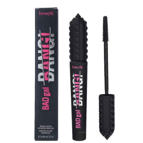 Benefit BADgal Bang Volumizing Mascara volüümi andev ripsmetušš, toon: Intense Pitch Black, 8,5 g