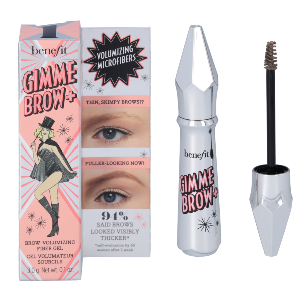 Benefit Gimme Brow+ Brow-Volumising Fibre Gel kulmugeel, toon: 01 Cool Light Blonde, 3 g