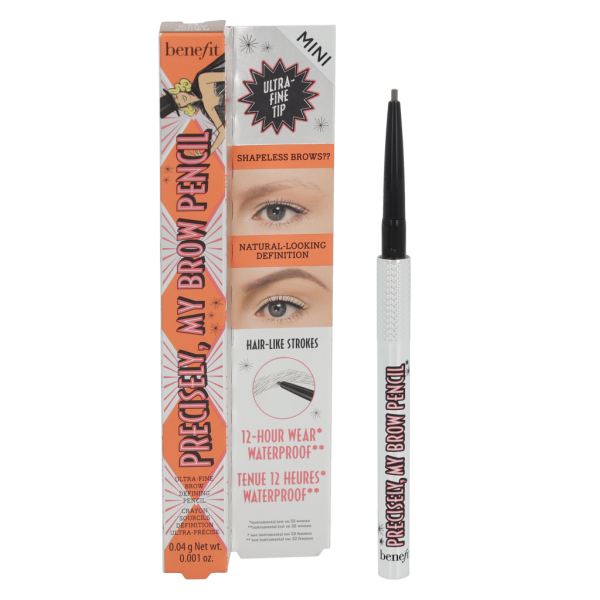 Benefit Precisely, My Brow Pencil Mini kulmupliiats, toon: 3 Warm Light Brown, 0,04 g