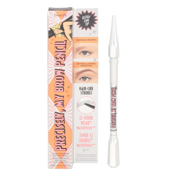 Benefit Precisely My Brow Pencil Ultra-Fine kulmupliiats, toon: 4 Warm Deep Brown, 0,08 g