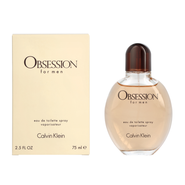 Calvin Klein Obsession For Men EDT tualettvesi meestele, 75 ml