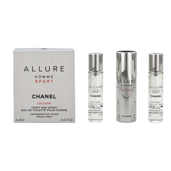 Chanel Allure Homme Sport rinkinys vyrams, 60 ml