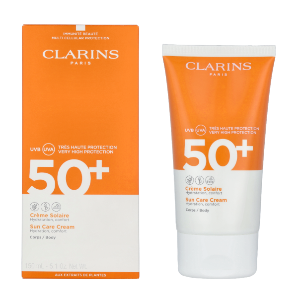 Clarins Sun Care Cream Body SPF 50+ päikesekaitsekreem, 150 ml