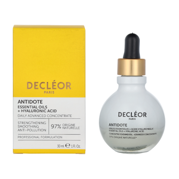 Decleor Antidote Essential Oils + Hyaluronic Acid näoseerum, 30 ml