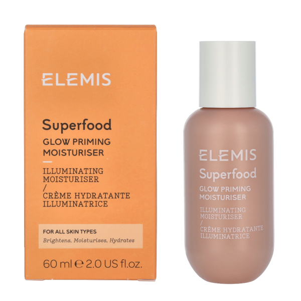 Elemis Superfood Glow Priming Moisturizer kirgastav niisutav kreem, 60 ml