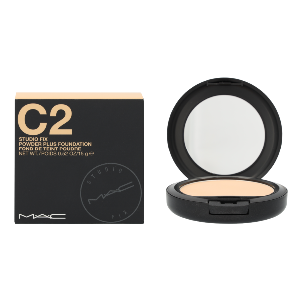 MAC Studio Fix Powder Plus Foundation kompaktpuuder, toon: C2, 15 g