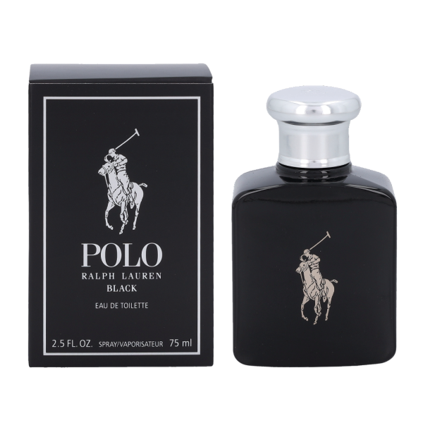 Ralph Lauren Polo Black EDT tualettvesi meestele, 75 ml