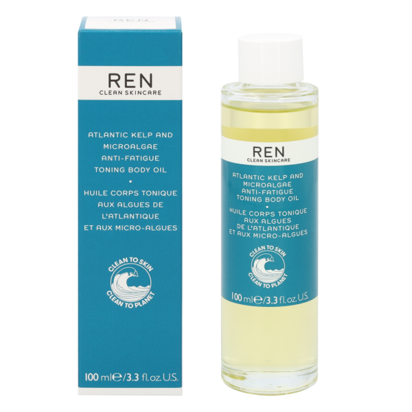 REN Atlantic Kelp And Microalgae Väsimusevastane Toniseeriv kehaõli, 100 ml