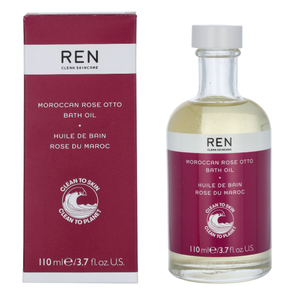 REN Clean Skincare Moroccan Rose Otto Bath Oil vanniõli, 110 ml