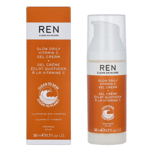 REN Glow Daily Vitamin C Gel Cream niisutav näokreem, 50 ml