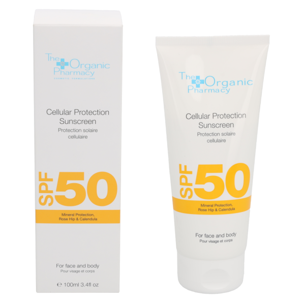 The Organic Pharmacy Cellular Protection päikesekreem SPF 50 päikesekaitse, 100 ml