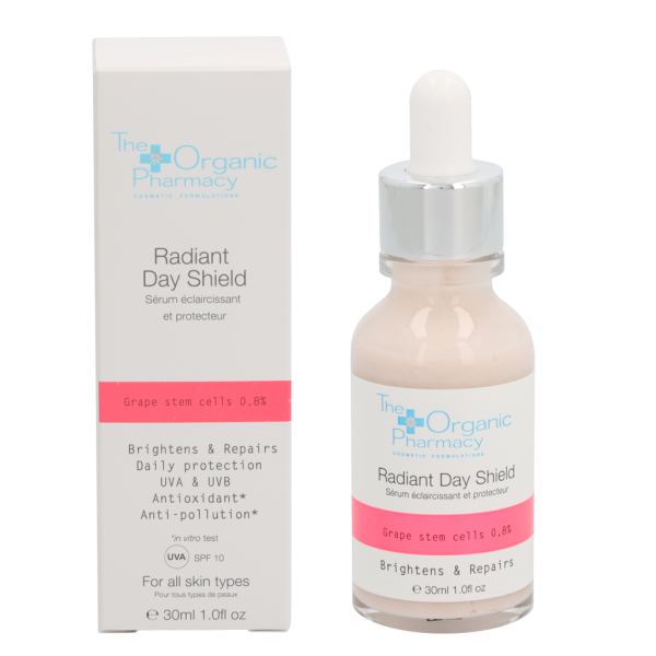 The Organic Pharmacy Radiant Day Shield SPF 10 näoseerum, 30 ml