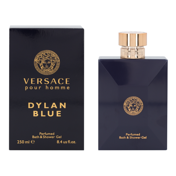 Versace Dylan Blue Pour Homme Bath & Shower Gel lõhnastatud dušigeel meestele, 250 ml