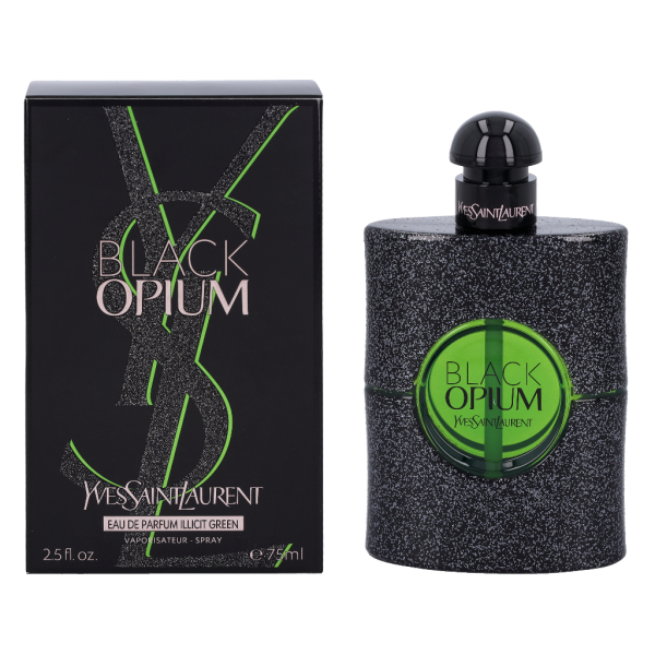 YSL Black Opium Illicit Green EDP parfüümvesi naistele, 75 ml