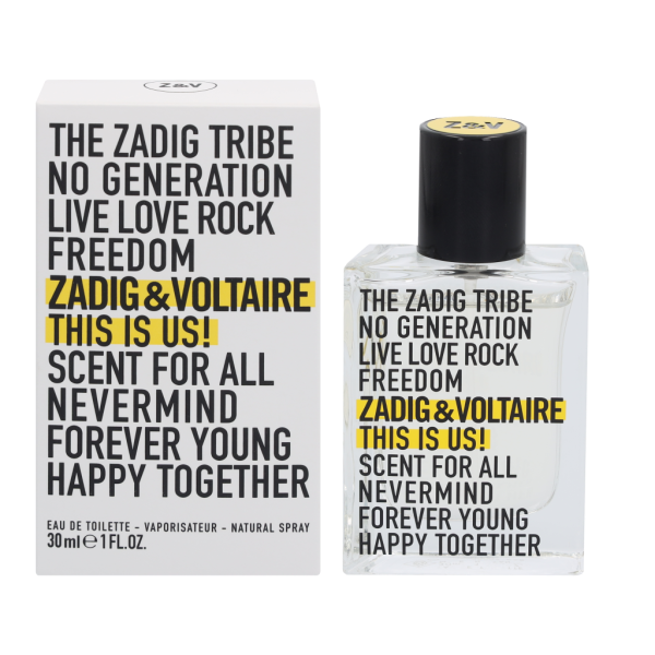 Zadig & Voltaire See oleme meie! SNFH EDT tualettvesi Unisex, 30 ml