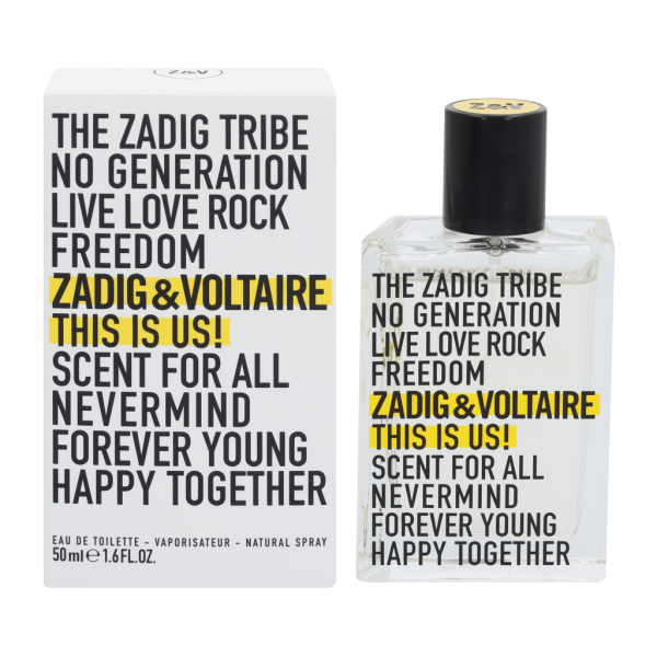 Zadig & Voltaire See oleme meie! SNFH EDT tualettvesi Unisex, 50 ml