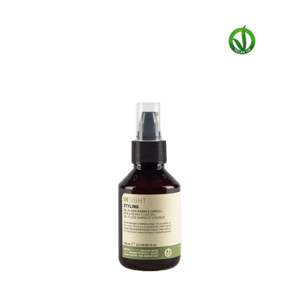 Insight Professional IST101/01 INSIGHT HAIR & BEARD FLUID GEL Juuste ja habeme kujundamise geel