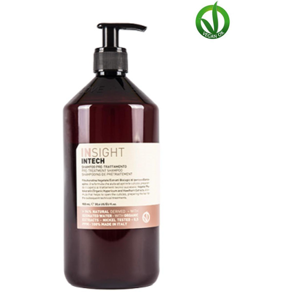 Insight Professional INT156 INSIGHT INTECH PRE-TREATMENT SHAMPOO šampoon, mida kasutatakse enne tehnilisi protseduure, 900 ml