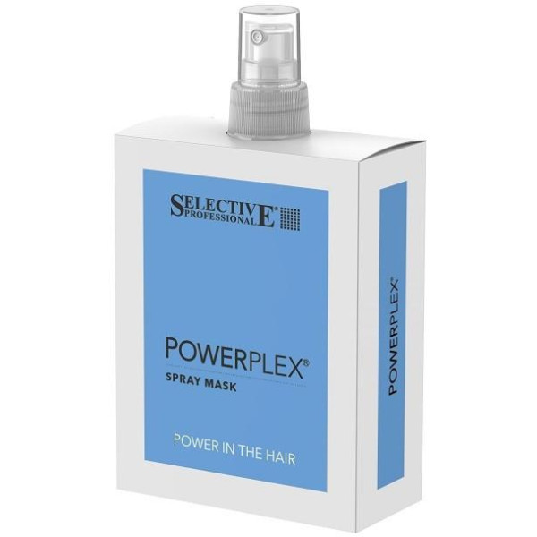 Selective Professional POWERPLEX SPRAY MASK Mask värvitud, pleegitatud või sirgendatud juustele, 150 ml