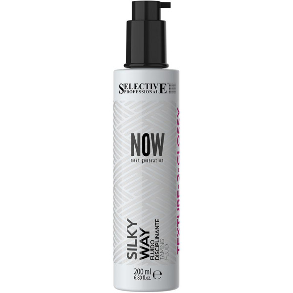 Selective Professional NOW SILKY WAY Taltsutav vedelik Silendav ja sära andev soengutoode, 200 ml