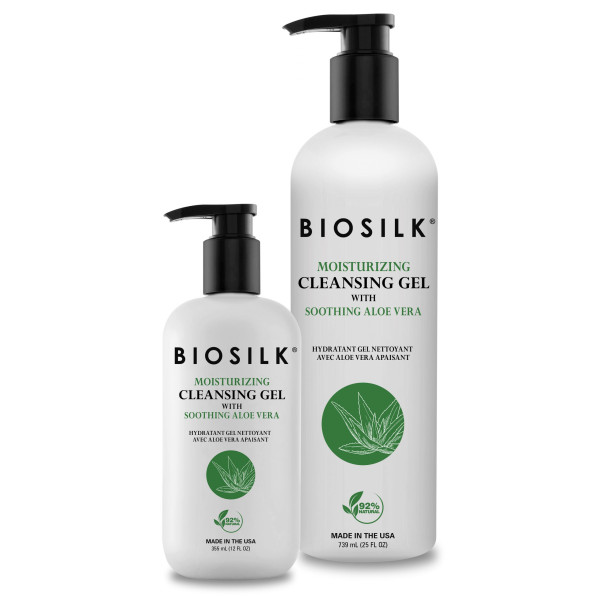 BIOSILK antibakteriaalne kätegeel ALOE VERA-ga 355 ml