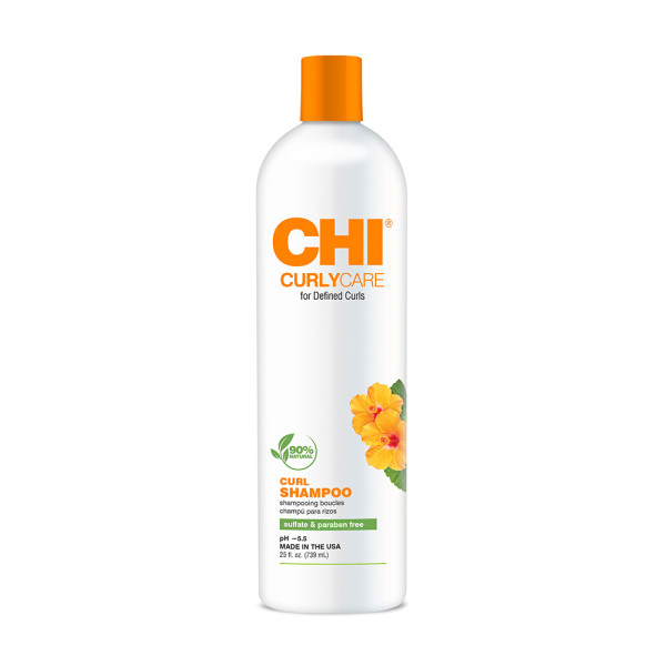 CHI CURLY CARE Šampoon lokkis juustele 739 ml