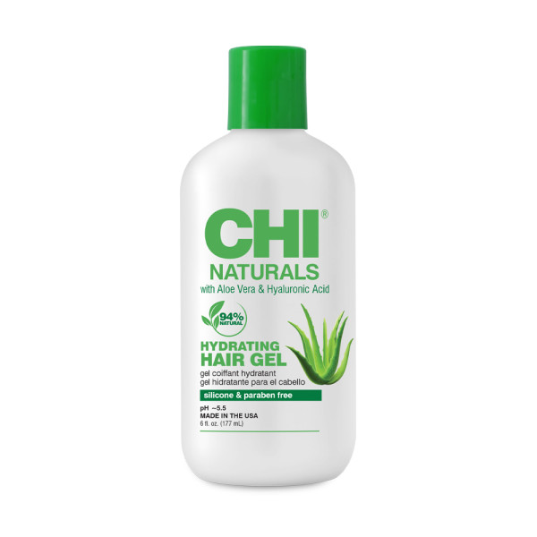 CHI NATURALS niisutav juuksegeel aloe vera ja hüaluroonhappega 177 ml