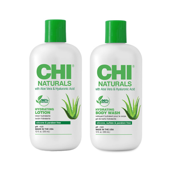 CHI Naturals kehakomplekt 2x355 ml