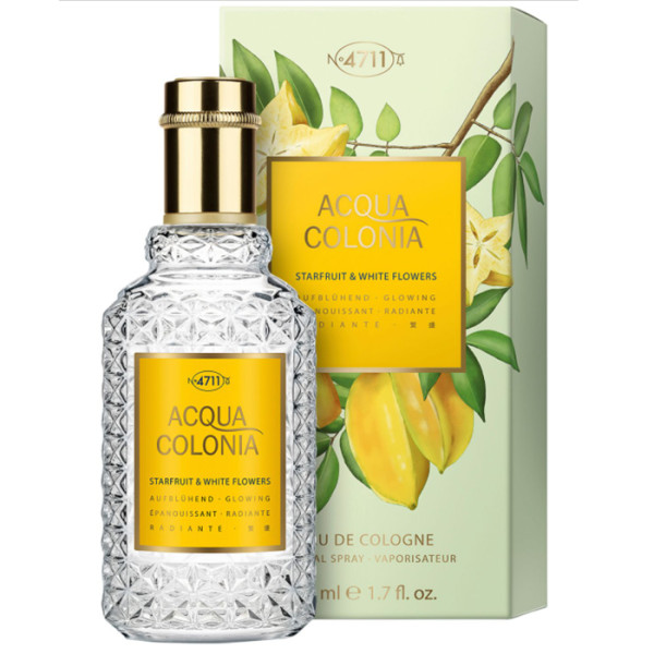 4711 Acqua Colonia Starfruit y White Flowers EDC odekolonn unisex, 170 ml