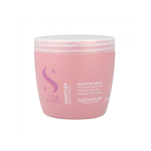 Alfaparf Semi Di Lino Moisture Nutritive Mask Dry Hair toitev mask kuivadele juustele, 500 ml