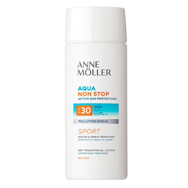 Anne Möller Aqua Non Stop Dry Touch näovesi SPF 30 kaitsev näovesi, 75 ml