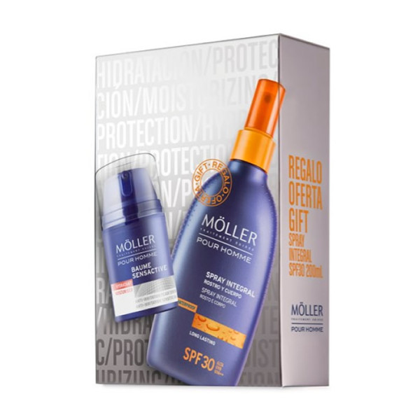 Anne Möller Pour Homme päikesekaitsekomplekt meestele (Sensactive Balm, 50 ml + Integral Spray SPF 30, 200 ml)