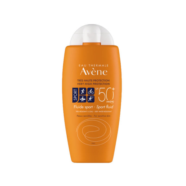 Avène Sport Fluid SPF 50+ ülimalt niiskuskindel vedelik, 100 ml